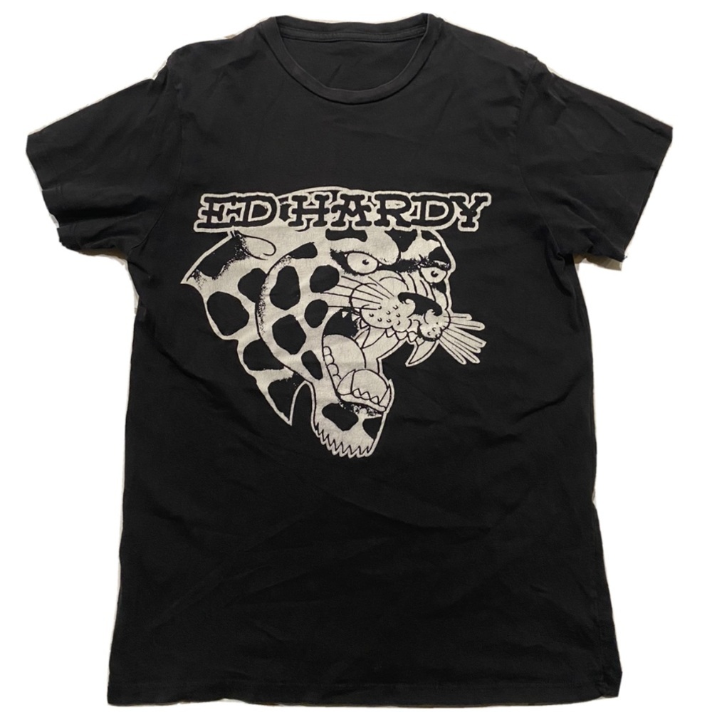 USED Ed Hardy T-Shirt Large